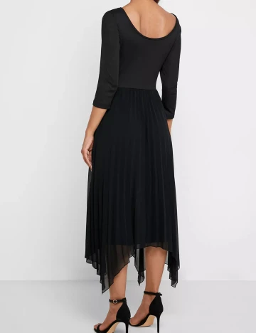 Rochie medie Mango, negru, M Negru