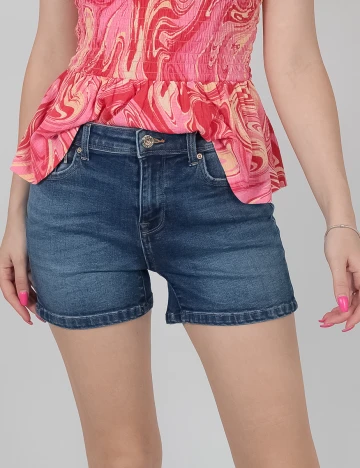 Pantaloni Scurti Only, albastru denim, S