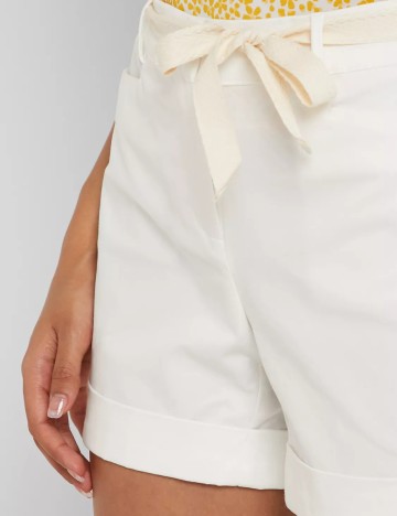 Pantaloni scurti Mango, alb, 34
