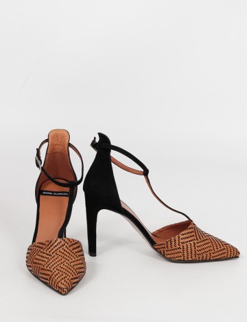 Pantofi Angel Alarcon, maro, 39