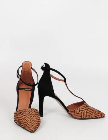 Pantofi Angel Alarcon, maro, 39