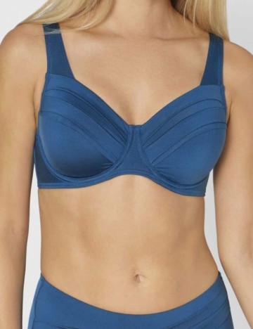 
						Sutien de baie Triumph, albastru