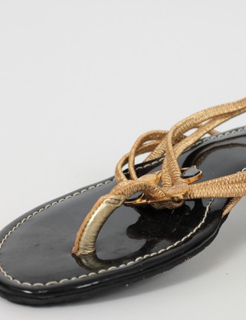 Slapi DUMOND, auriu, 37