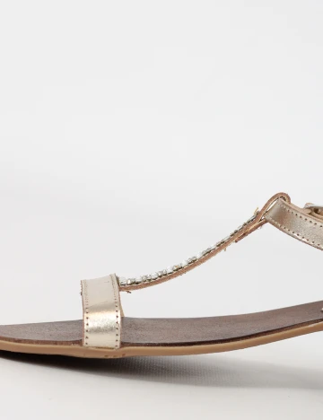 Sandale OutletMag, auriu, 39