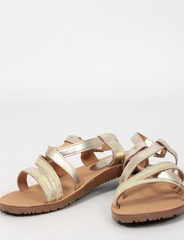 Sandale OutletMag, auriu, 38