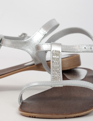 Sandale, argintiu, 39