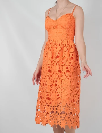 Rochie medie Vero Moda, portocaliu, M