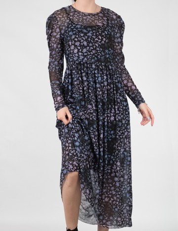 Rochie medie Only, negru, S