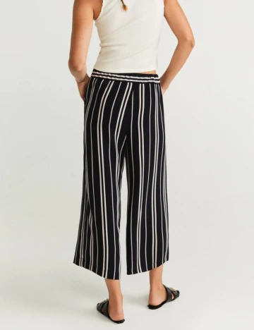 Pantaloni Mango, negru, S