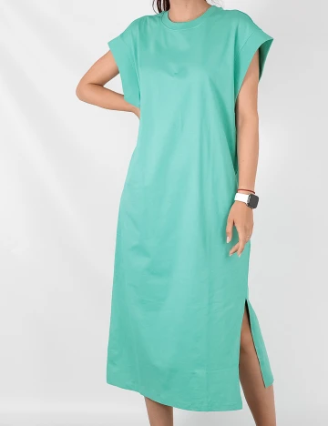 Rochie medie Only, verde, S