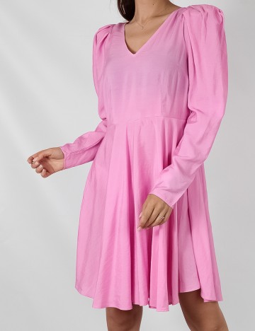 Rochie scurta Vila, roz, 38