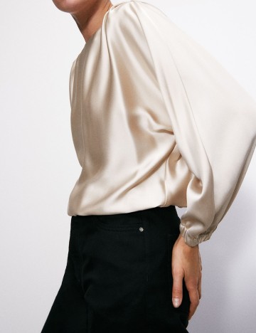 Bluza Zara, bej, S