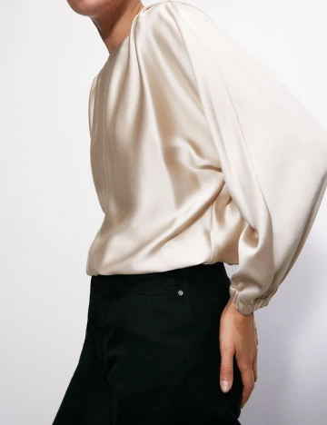Bluza Zara, bej, S