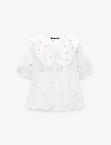 Camasa Zara, alb, M