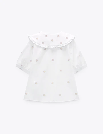 Camasa Zara, alb, M Alb