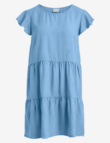 Rochie scurta Vila, albastru, 38