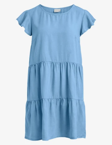 Rochie scurta Vila, albastru, 38