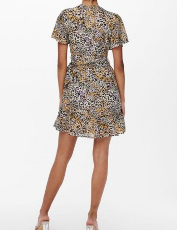 Rochie Scurta Only, animal print, M
