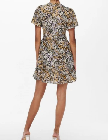 Rochie Scurta Only, animal print, M