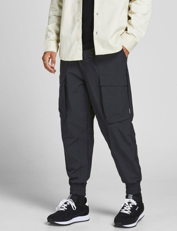 Pantaloni Jack&Jones, bleumarin, M