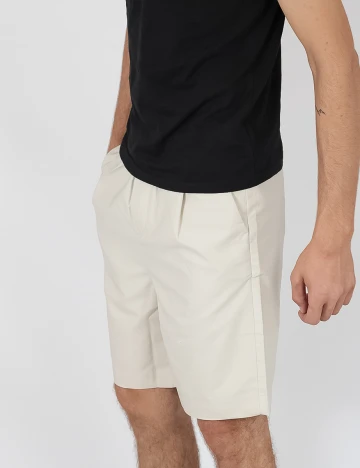 Pantaloni scurti Selected, crem, L