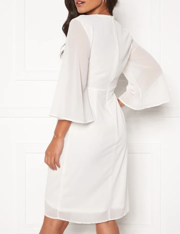 Rochie scurta Vila, alb, 34 Alb