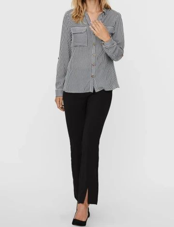 Camasa Vero Moda, bleumarin, XS