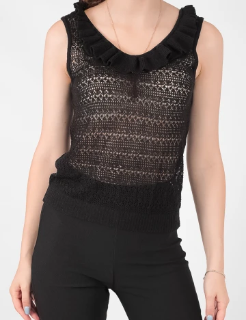 Maiou Vero Moda, negru, L