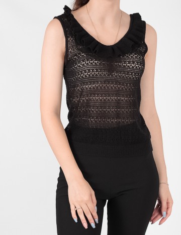 Maiou Vero Moda, negru, L