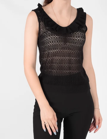Maiou Vero Moda, negru, L