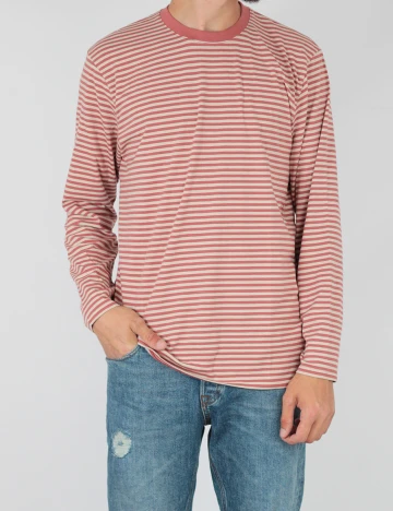 Bluza Selected, roz pudra inchis, M Roz