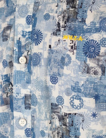 Camasa N.Z.A NEW ZEALAND AUCKLAND, albastru, M