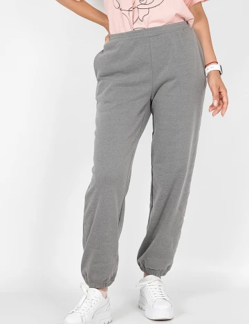 Pantaloni Vila, gri, M