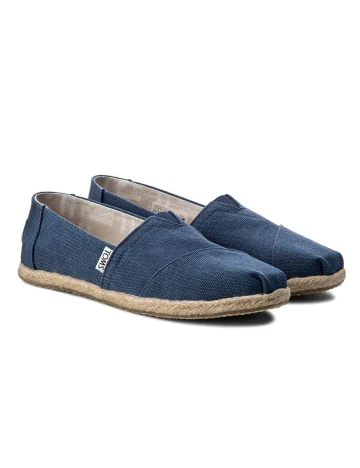 Espadrile TOMS, bleumarin, 36