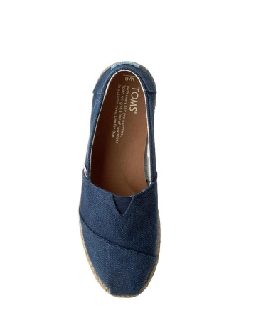 Espadrile TOMS, bleumarin, 36