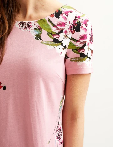 Rochie Scurta Vila, roz, XS