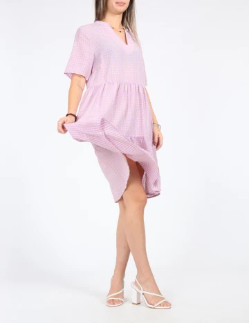 Rochie medie Pieces, mov, M