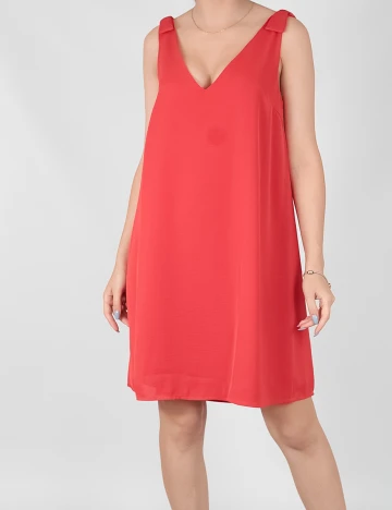 Rochie scurta Vila, rosu, 38