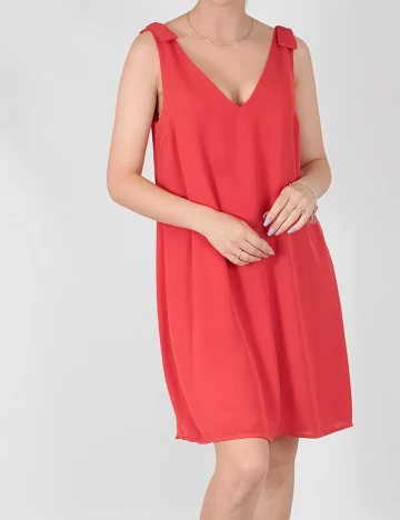 Rochie scurta Vila, rosu, 38
