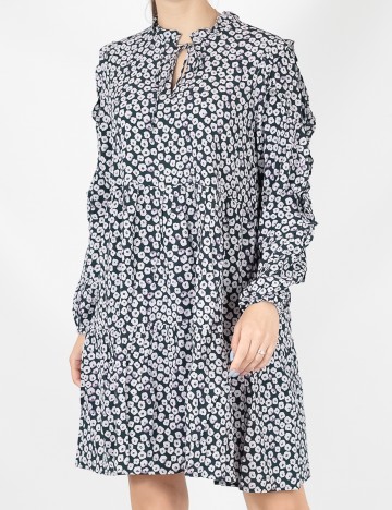 Rochie scurta Noisy May, floral, XS