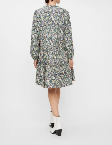 Rochie scurta Pieces, floral, XS