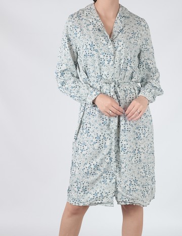 Rochie medie Object, bleu, 36