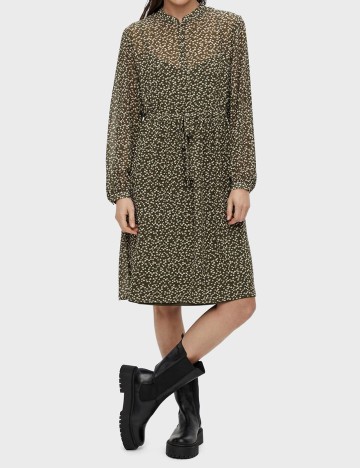 Rochie scurta Object, verde, 34