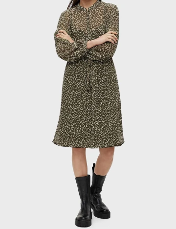 Rochie scurta Object, verde, 34 Verde