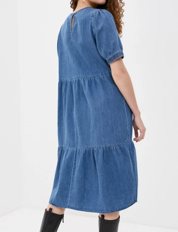 Rochie medie Noisy May, albastru, M