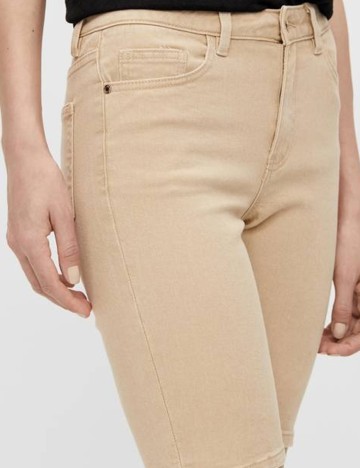 Pantaloni scurti Object, crem, XS