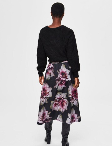 Fusta Selected Femme, floral, 34