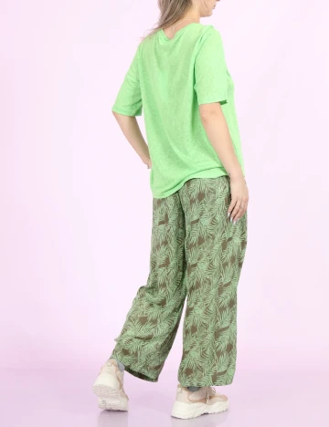 Pantaloni Noisy May, verde, XS
