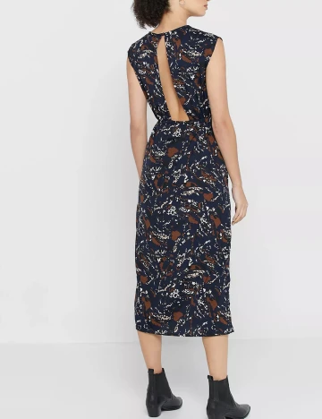 Rochie medie Noisy May, bleumarin, XL