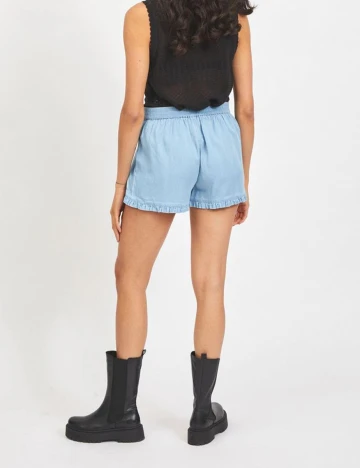 Pantaloni scurti Vila, bleu, 38